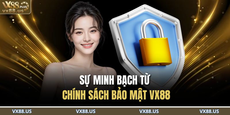 Sự minh bạch từ chính sách bảo mật VX88